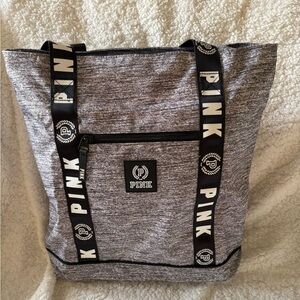 PINK Victoria's Secret Heathered Gray Tote